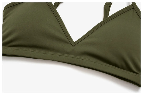 SPARK Women's V-Neck High-Stretch Yoga Fitness Bra ZC9599