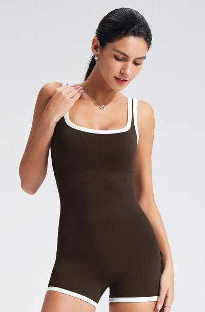 SPARK Seamless ins Style Women's Sports Yoga Fitness Jumpsuit RX1312