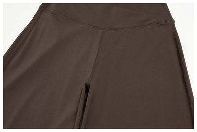 SPARK Women's Naked-Feel Cross Waist Yoga Wide Leg Pants ZC2588