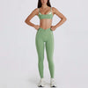 SPARK Contrast White Stripe Fake Two-Piece Twist Sports Bra QY6549