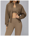 Spark Stand-up Collar Sweatshirt Versatile Sports Jacket ZC2500