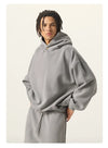 SPARK Unisex Washed-Style Plush-Lined Sweatshirt Set PL8305