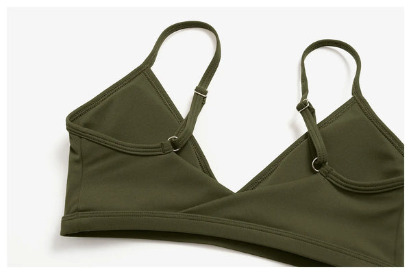 SPARK Women's V-Neck High-Stretch Yoga Fitness Bra ZC9599