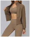 Spark Stand-up Collar Sweatshirt Versatile Sports Jacket ZC2500