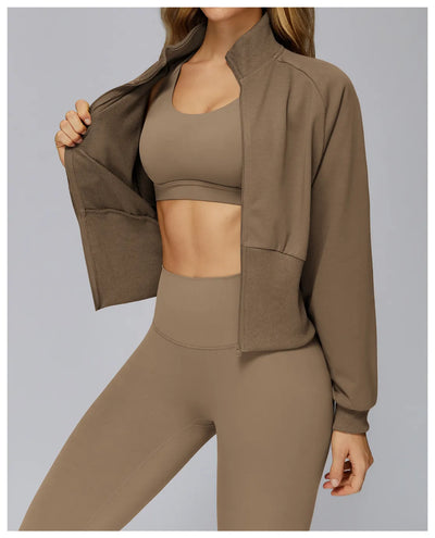 Spark Stand-up Collar Sweatshirt Versatile Sports Jacket ZC2500