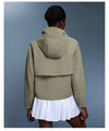 SPARK Outdoor Windbreaker with Storable Hooded Jacket For Women DQ25125