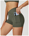 SPARK Cross High Waist Shorts for Women ZC2030