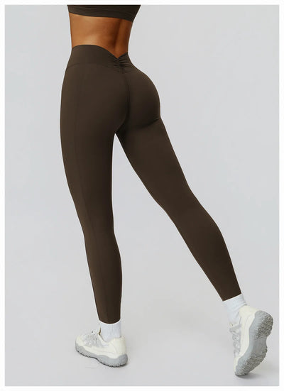 Back Waist Scrunch Leggings for Women