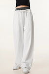 SPARK Double Waist Casual Wide Leg Pants TH25154