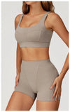 SPARK Women's Naked Feel Shockproof Yoga Sports Bra ZC4509