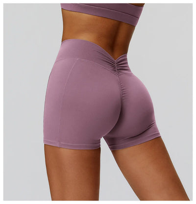 SPARK Back Waist Scrunch Shorts for Women
