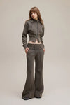 SPARK Fashion Slim Fit Casual Pants for Women TH25302