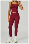 SPARK Cross High Waist Yoga Pants With Pockets For Women ZC2030
