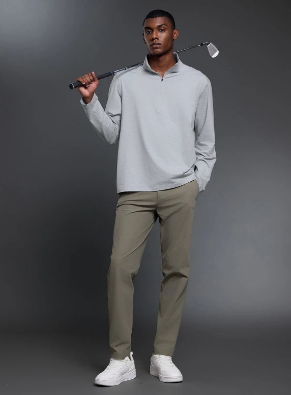 SPARK Men's Half-zip Versatile Long Sleeve Top FK032