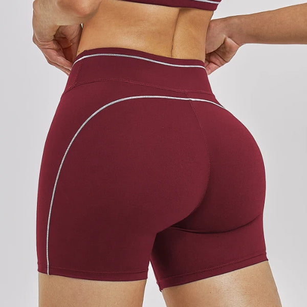 SPARK Contrast Color Quick-Drying Yoga Shorts ZC3562
