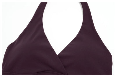 SPARK Women's Halter Deep V-neck Yoga Tank Top ZC4208
