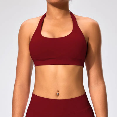 SPARK Seamless Halter Neck Yoga Fitness Bra RX2376