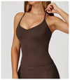SPARK Cross Back Quick-Drying Fitness Yoga Vest ZC2043