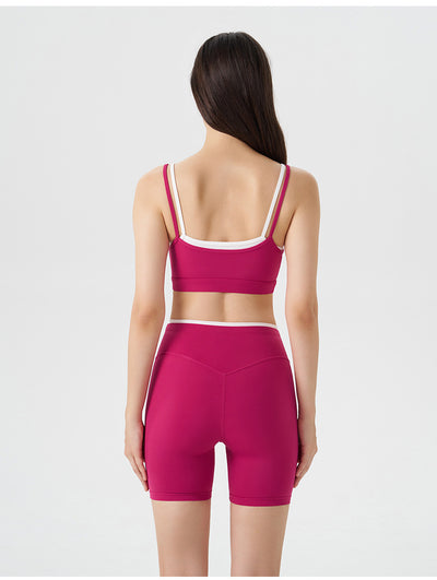 SPARK New Contrast Yoga Two Piece Set QY6568