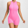 SPARK New Style Zipper Yoga Woman Jumpsuit TFQ22