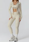 SPARK Contrast Color Slim Yoga Jacket ZC2036