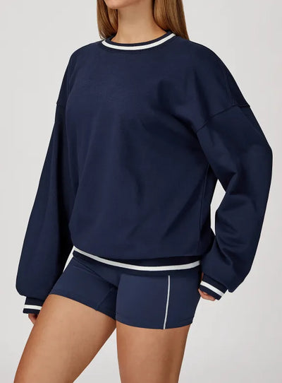 SPARK Autumn Contrast Color Leisure Windproof Sweatshirt ZC7028