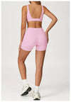 SPARK Brushed High Waist Fitness Yoga Shorts ZC4507