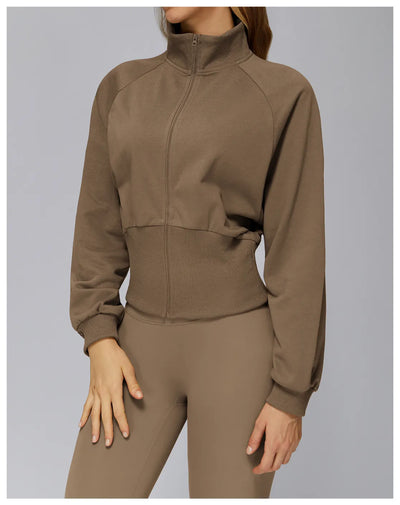 Spark Stand-up Collar Sweatshirt Versatile Sports Jacket ZC2500