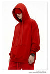 SPARK Men's Solid Color Hooded Sweatshirt with Eye Mask TH2692