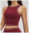 SPARK Women's Contrast Color Shockproof Yoga Vest ZC3562