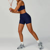 SPARK High Waist Ribbed Fitness Shorts ZC3093