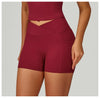 SPARK Cross High Waist Shorts for Women ZC2030