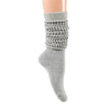 SPARK Knee High Scrunch & Puff Slouch Socks HZJ0003