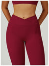 SPARK Cross High Waist Yoga Pants With Pockets For Women ZC2030