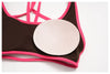 SPARK Women’s Cutout Crossover Back Naked-Feel Sports Bra ZC2578