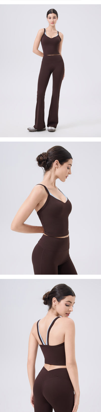 SPARK Deep V-neck Quick-drying Tank Top FX5661