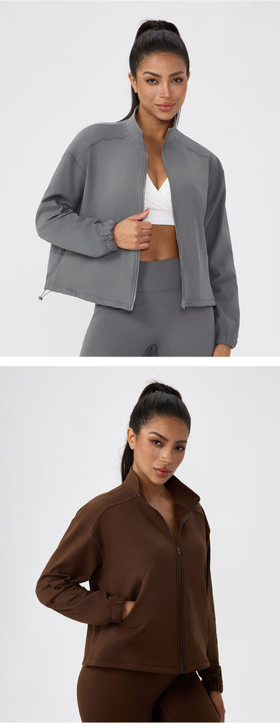 SPARK Outdoor Running Fitness Sports Jacket For Women YEL52630