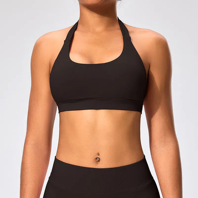 SPARK Seamless Halter Neck Yoga Fitness Bra RX2376