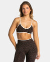 SPARK Seamless Leopard-print Yoga Fitness Bra RXW3006-2