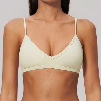 SPARK Women's V-Neck High-Stretch Yoga Fitness Bra ZC9599