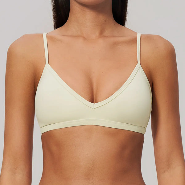 SPARK Women's V-Neck High-Stretch Yoga Fitness Bra ZC9599
