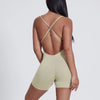 SPARK Backless Short Jumpsuit LQ5036