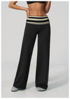 SPARK Retro Polka Dot Fold-Over Yoga Pants ZC4549