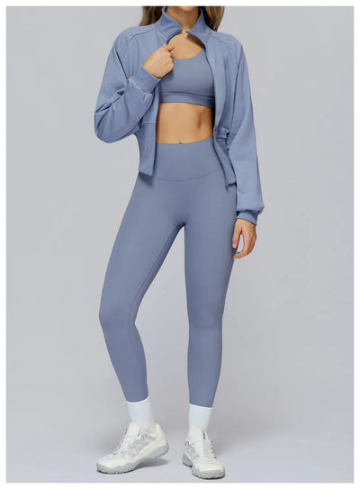 Spark Stand-up Collar Sweatshirt Versatile Sports Jacket ZC2500