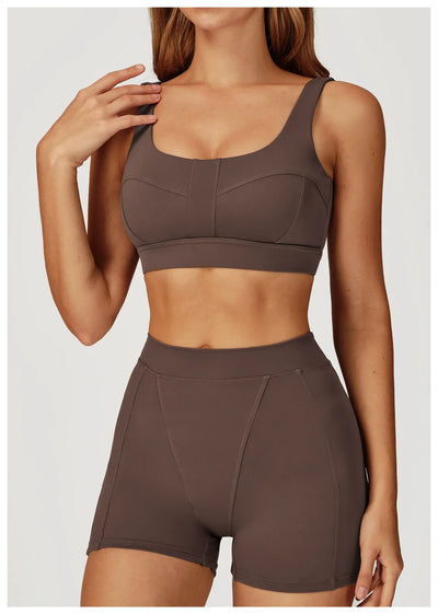 SPARK Women's Naked Feel Shockproof Yoga Sports Bra ZC4509