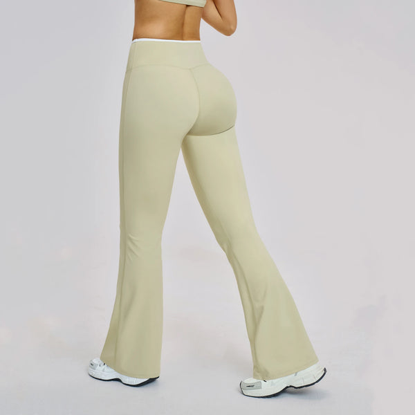 SPARK High Waist Yoga Fitness Flared Pants ZC9238