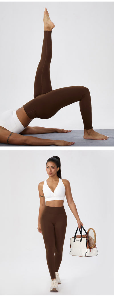 SPARK Women's Warm Plush Outdoor Sports Fitness Leggings YEL52328