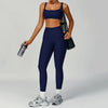 SPARK High Waist Ribbed Fitness Leggings ZC3093