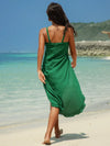 SPARK Ruffle Wrap Long Cover Up Skirt