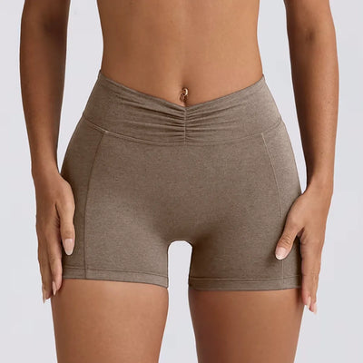 SPARK Hip-lifting Yoga Running Fitness Shorts QY6507
